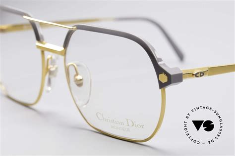 Dior Gold Eyeglass Frames for sale 